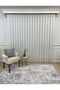 Modern Striped 1/2.5 Normal Pleat - Ecru - Cream Color Tulle Curtain - 6