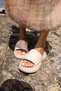 Mcgine Women's Beige 5 cm Sole Height Beach-Daily Eva Slippers - 6