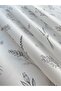 Black Floral Tissue Paper / Packaging Paper - 100 Pieces - 5