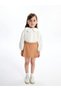 Lcw Baby Bebe Collar Long Sleeve Basic Baby Girl Shirt and Shorts Skirt Set of 2 - 2