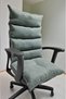 Green Color Orthopedic Gaming chair cushion -Office chair cushion Back support - 7