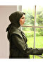 وشاح تويل سادة - كاكي