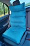 Blue color breathable car seat back cushion lumbar support sitting cushion orthopedic cushion - 4