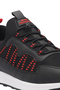 Titan I Men's Black / Red Casual Sneakers - 4