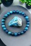 Apatite (with Stone Gift) Unisex Stylish Design Natural Stone Bracelet 8 mm