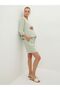 Elasticated Waist, Plain Pocket Detail Maternity Viscose Bermuda Shorts - 3