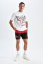 Fit Nba Chicago Bulls Boxy Fit Short Sleeve 100% Cotton T-Shirt Y2674Az22Hs - 5