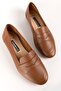 Women's Tan Genuine Natural Leather Ballerinas Size 35-41-42 - 4
