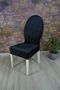 Oval Chair Cover - Plain Design - 3
