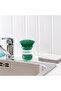 Bright Green Videvecmal Dish Brush with Detergent Chamber - 6