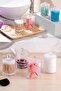 2-Piece Crystal Bathroom Organizer, Cotton Swab Holder, Dental Floss Holder, Jewelry Cabinet Organizer - 8