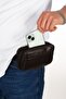 100% Real Natural Leather 3 Zippered Belt Bag and Waist Bag