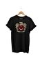 Bozkurt Symbol and Turkish Flag Turkey Wolf Printed Regular Fit 100% Cotton T-Shirt