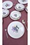 Virgo Lilac Model 18-Piece Dinnerware Set for 6 - 3