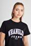 Regular Fit Regular Cut Crew Neck 100% Cotton Black T-Shirt - 2