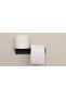 Toilet Roll Holder with Adhesive and Screw Matte Black Long Phone Shelf Wc Roll Holder Toilet - 2