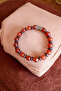 Agate Bracelet, Red Agate Bracelet, Faceted Cut, 10mm Large Size Agate Bracelet - 6