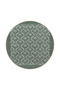Traditional Green Patterned Woven Base Carpet and Washable Carpet Miravip10373 - 4