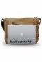 Cargo 7136 Robbie Camel 14 Inch Laptop Daily Shoulder School Travel Vintage Cotton Canvas Bag - 5