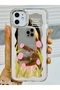 Iphone 11 Compatible Mirrored Design Anti Impact Silicone Case - 5