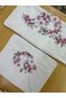 Three-Dimensional Mother-Daughter Dowry Needlework Embroidery Set of 2 Towels