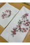 Three-Dimensional Mother-Daughter Dowry Needlework Embroidery Set of 2 Towels - 5