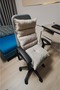 Beige Color Orthopedic Gamer Chair Cushion -Office Chair Cushion Back Support - 5