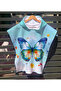 60x60 Cm Printed Children's Poncho Beach Towel/Bathrobe