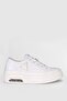 High Sole White Women's Sneakers - Lace-up Shoes - 4