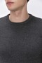 Basic Dynamic Fit Relaxed Cut Crew Neck Sweater - 4