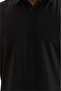 Black Plain Seasonal Regular Men's Shirt - 7