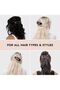 Modern Tortoise Shell Pattern Crocodile Model Women's Large Claw Hair Clip - Strong Grip Bun Clip - 2