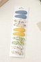 10-Piece Special Series Embroidered Floral Model Children's Snap Buckle Set - Baby Girl Snap Hair Clip Model-8