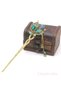 New Model Pendant Stoned Metal Bun Buckle - Trend Stick Hair Bun Buckle - 3