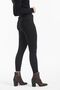 Black High Waist Skinny Jeans Compact Plus Size Trousers - 4