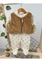 Istanbul - 100% Cotton Luxury Quality Jumpsuit Set of 2 - With Vest and Snaps from the Neck - 5