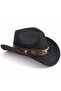 Unisex Cowboy Fedora Hat Cowboy Hat Cowboy Hat - 4