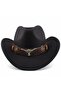 Unisex Cowboy Fedora Hat Cowboy Hat Cowboy Hat - 2