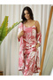 Pack of 3 - Cotton Tropical Print Cami, Robe & Pyjama - 5