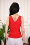 Women's Knitwear Ladder Collar Blouse - 2