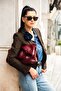 Norwich 100% Genuine Leather Women's Shoulder & Shoulder Bag, Three Compartments, Purse Bag (Burgundy) 40X27Cm - 5