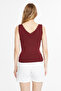 Women's Knitwear Ladder Collar Blouse - 5