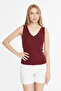 Women's Knitwear Ladder Collar Blouse