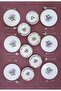 Virgo Lilac Model 18-Piece Dinnerware Set for 6