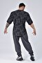 Oversize Towel Fitness Training T-Shirt 3318 - 7