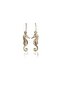 Spotted Mixed Color Antiallergic Sea Horse Earrings - 2