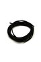 Suede Rope Black Color (5 Meters) Diameter: 3x1.5 Mm - 2