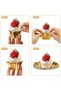 20-Piece Gold Paper Muffin Cake and Soufflé Capsule Metallic Golden Yellow Colored Cupcake Baking Mold - 2