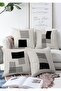Set of 4 Reversible Custom-Designed Digital Print Modern Raschel Knit Cushion Covers