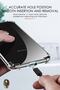 iPhone 7Plus 8Plus Compatible Clear Airbag 4 Corner Shock Absorbing Cover with Edge Protection - Transparent - 5